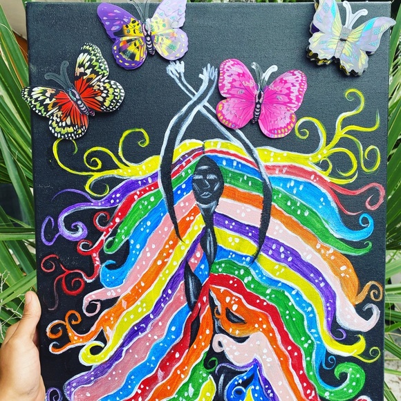 Other - Flow goddess painting